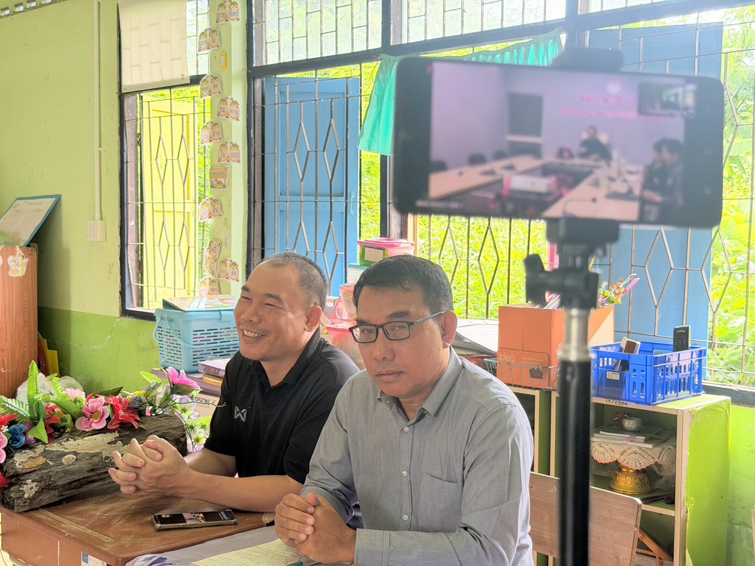 โรงเรียนบ้านปาง เข้ารับการนิเทศติดตามการขับเคลื่อนยกระดับสมรรถนะความฉลาดรู้ PISA ปีการศึกษา 2569 ผ่านระบบออนไลน์